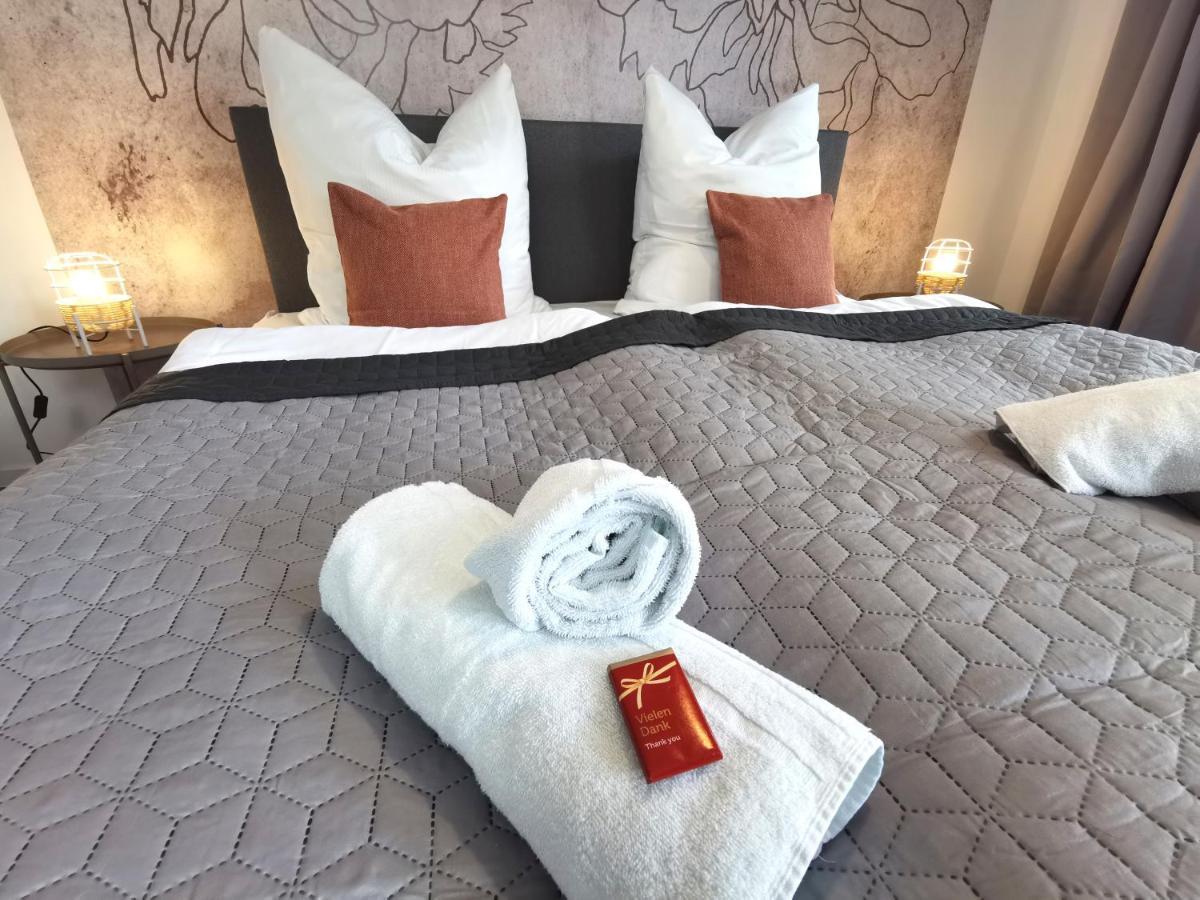 Bohnapartments Suedpark - Naehe Steigerwaldstadion - Gratis Parkplatz - Wlan - Vollausstattung Erfurt Luaran gambar
